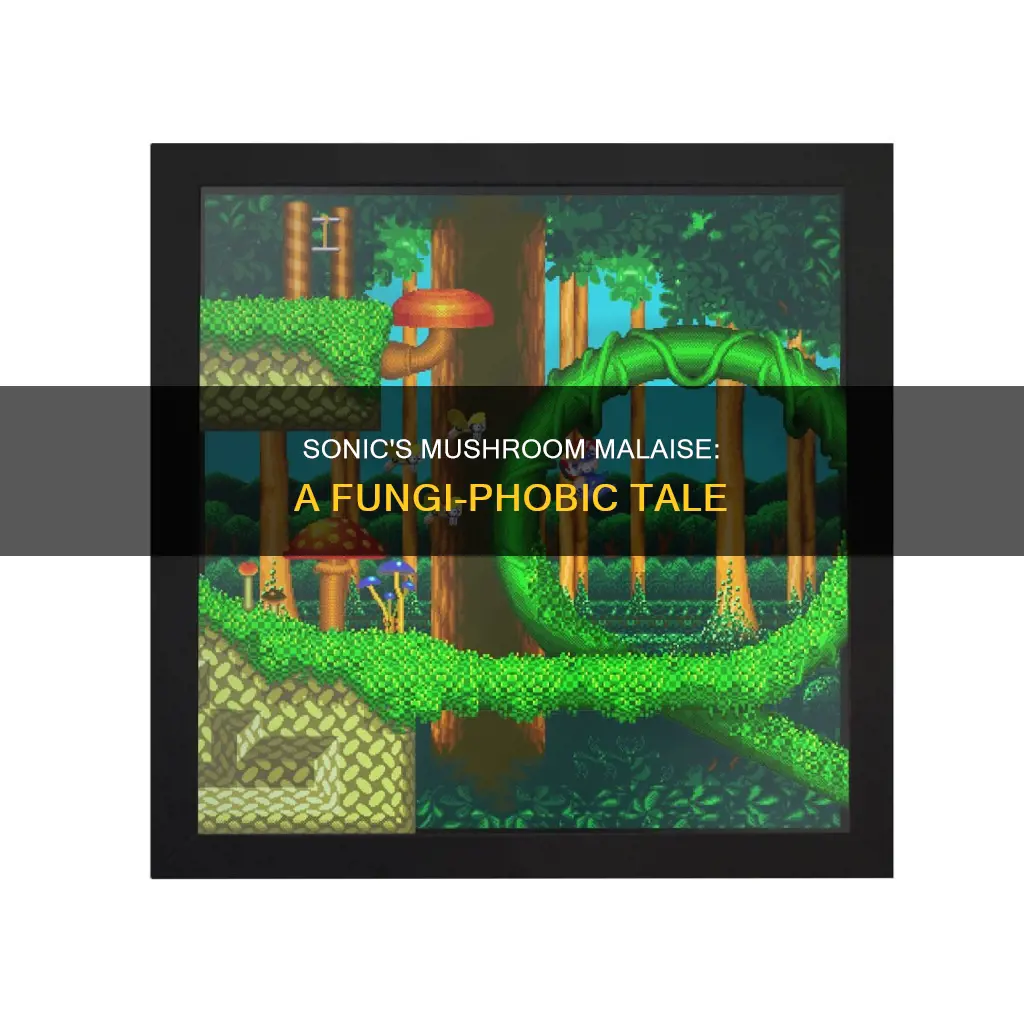 why does sonic hate mushrooms