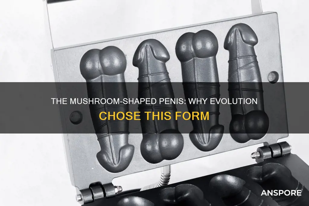 why is apenis mushroom shaped