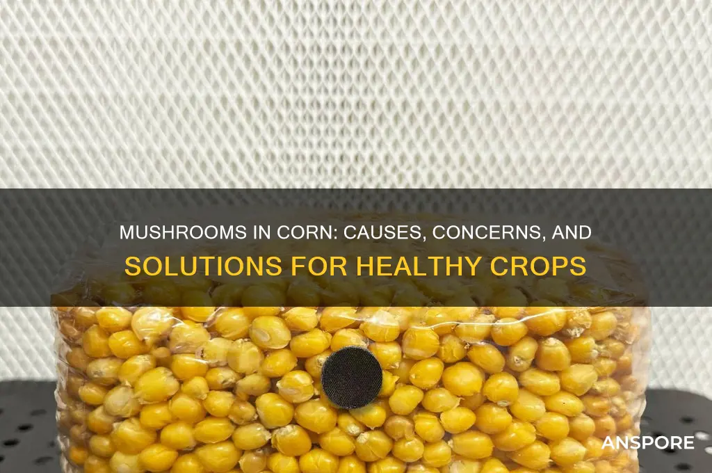 why is my corn growing mushrooms