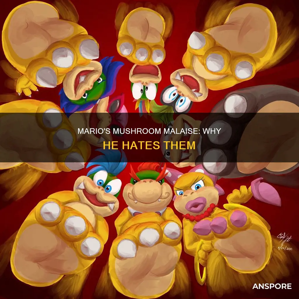 why mario hate mushroom
