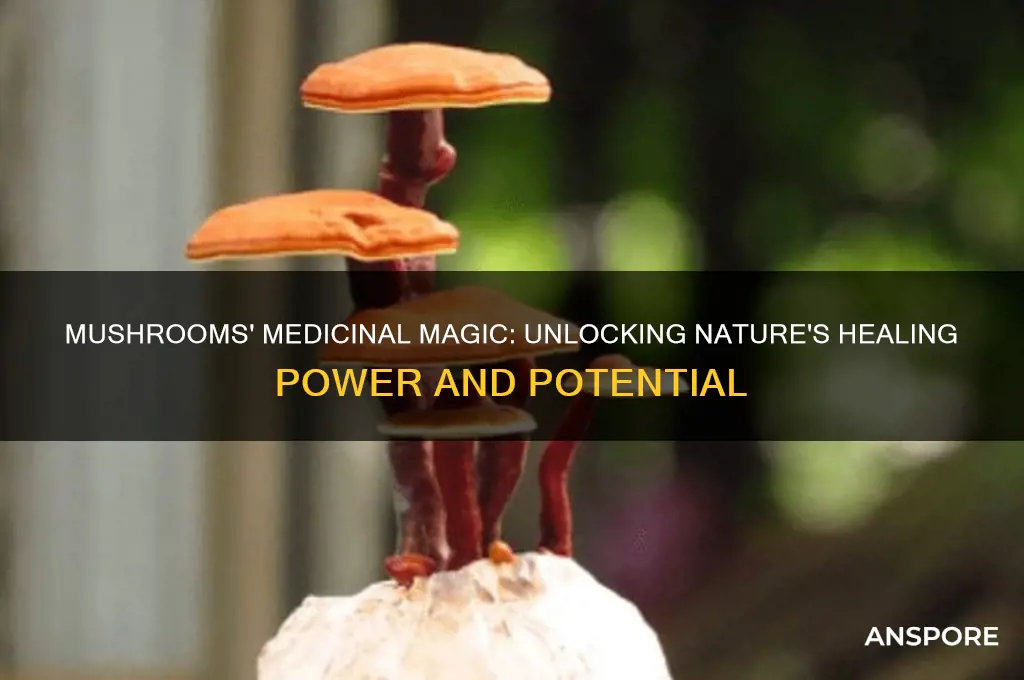 why mushrooms make a medicinal