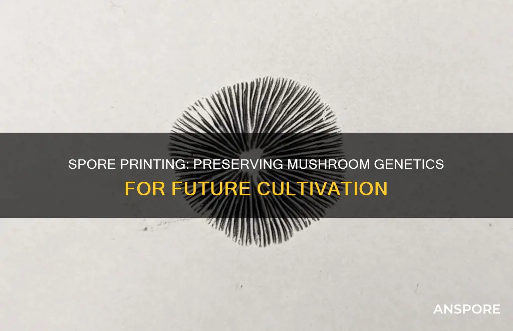 why spore print mushrooms