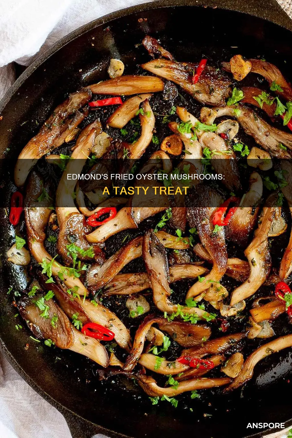 will edmond fried oyster mushrooms