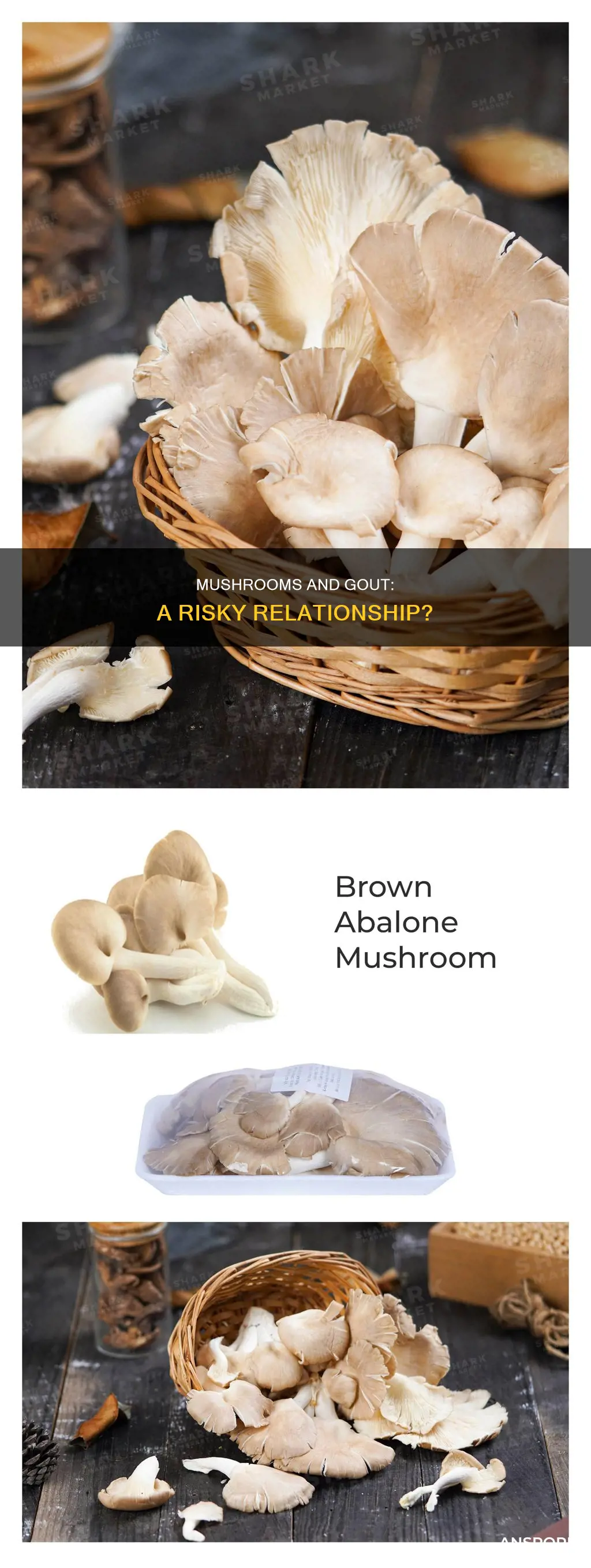 will mushrooms cause gout